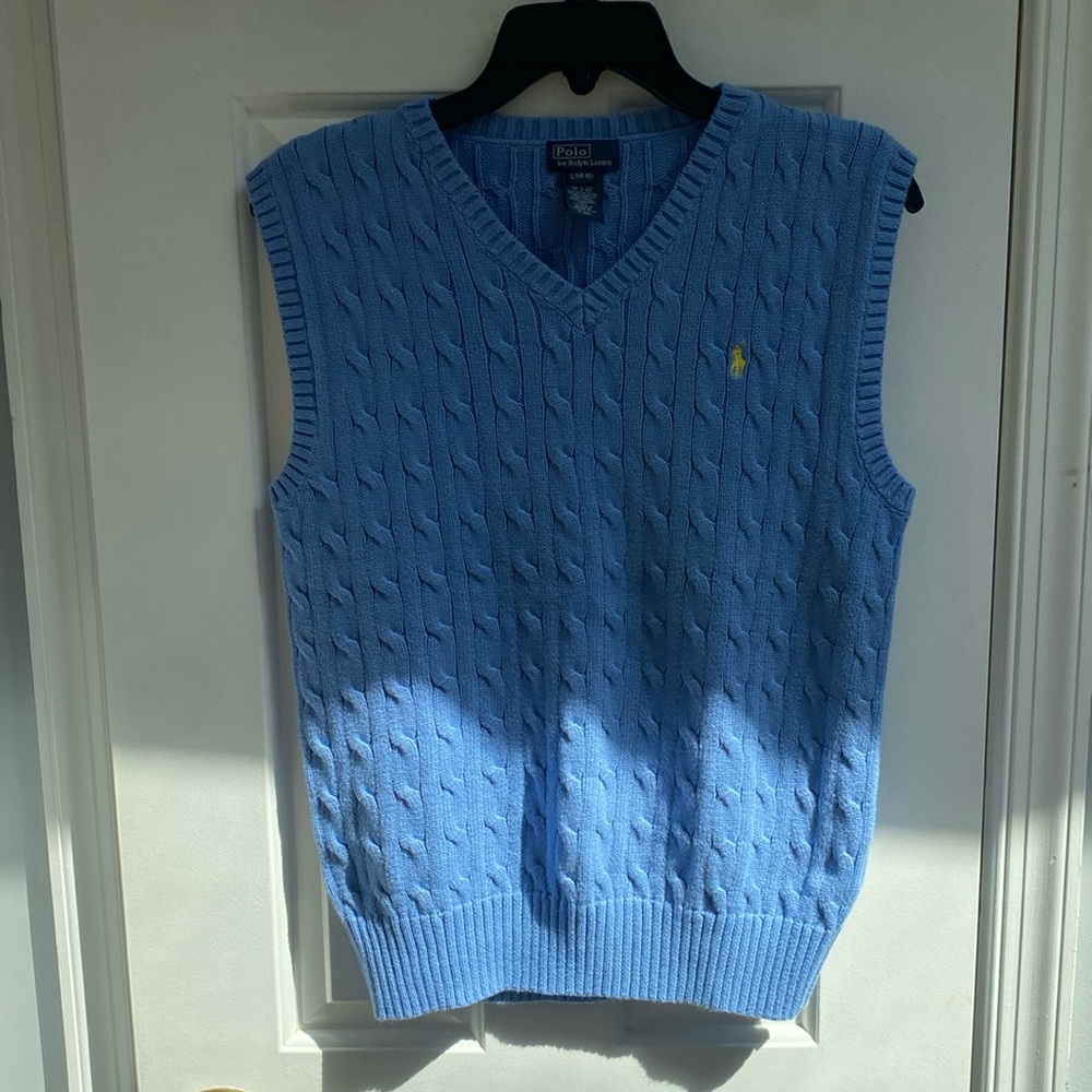 Boys polo by Ralph Lauren vest